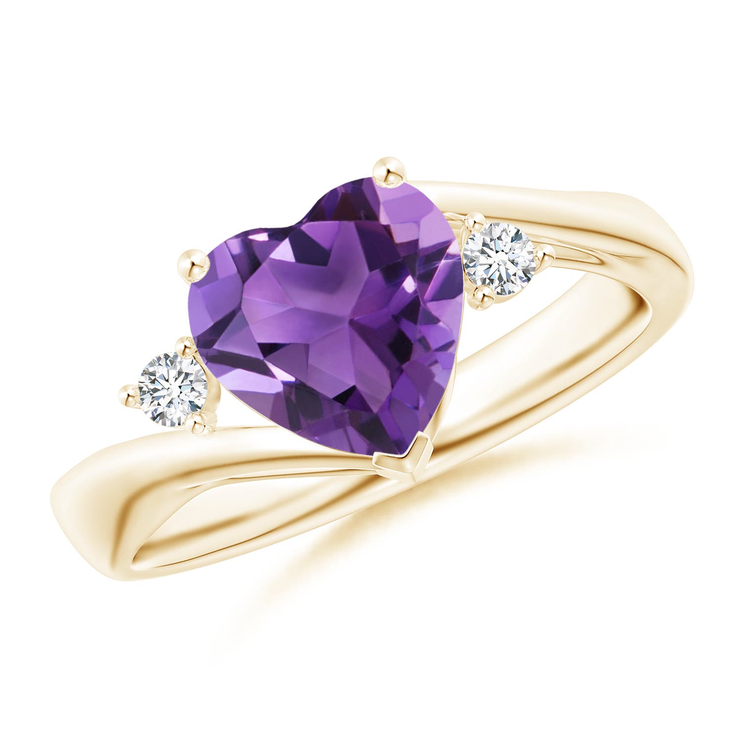 AAA - Amethyst / 1.59 CT / 14 KT Yellow Gold