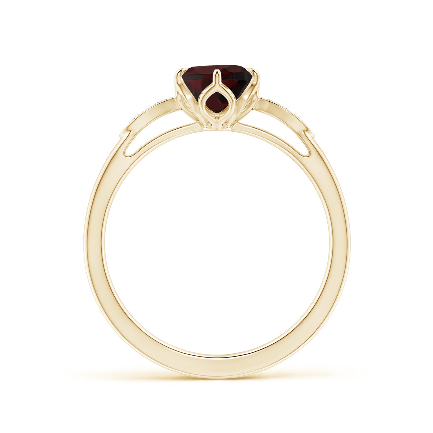 A - Garnet / 1.54 CT / 14 KT Yellow Gold