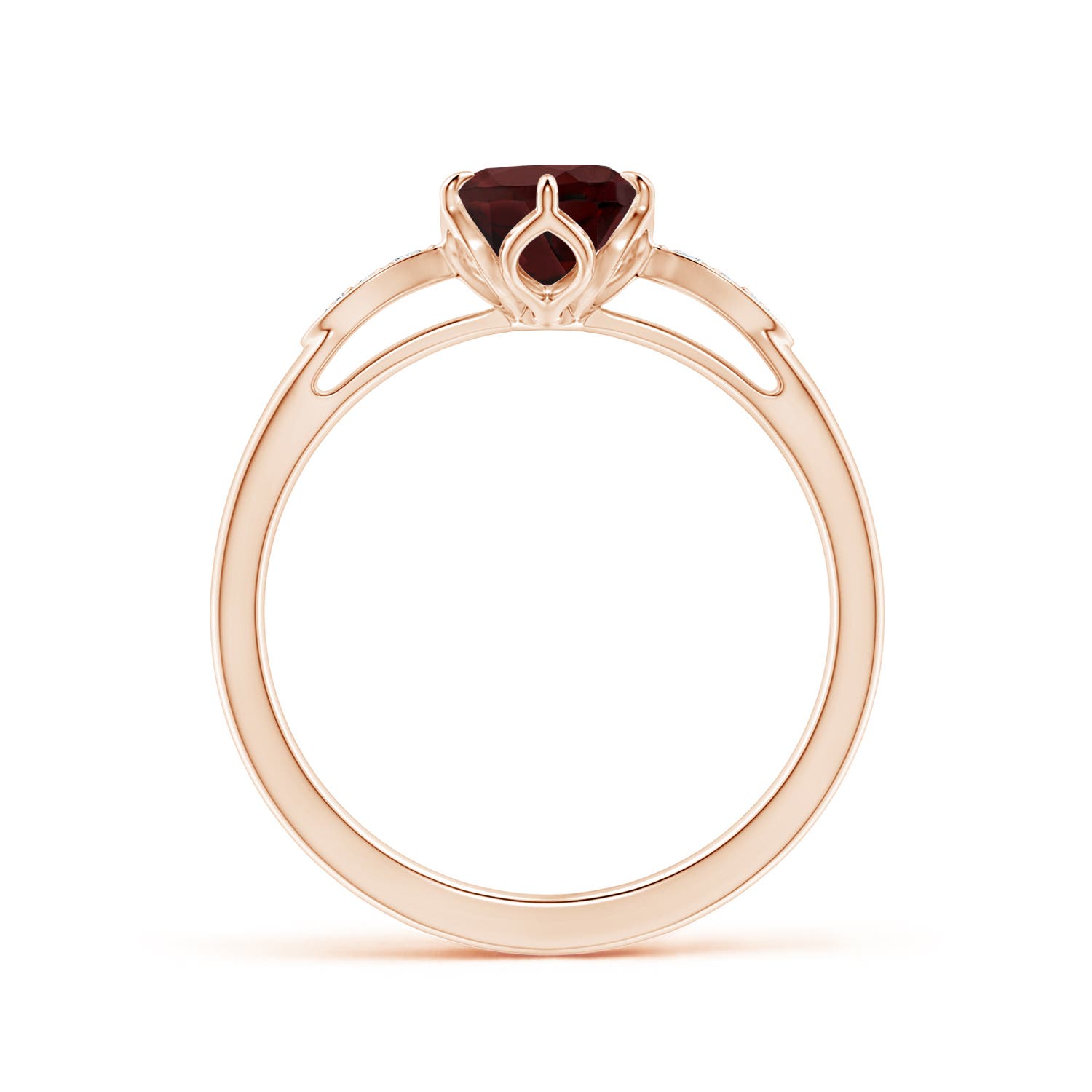 AA - Garnet / 1.54 CT / 14 KT Rose Gold