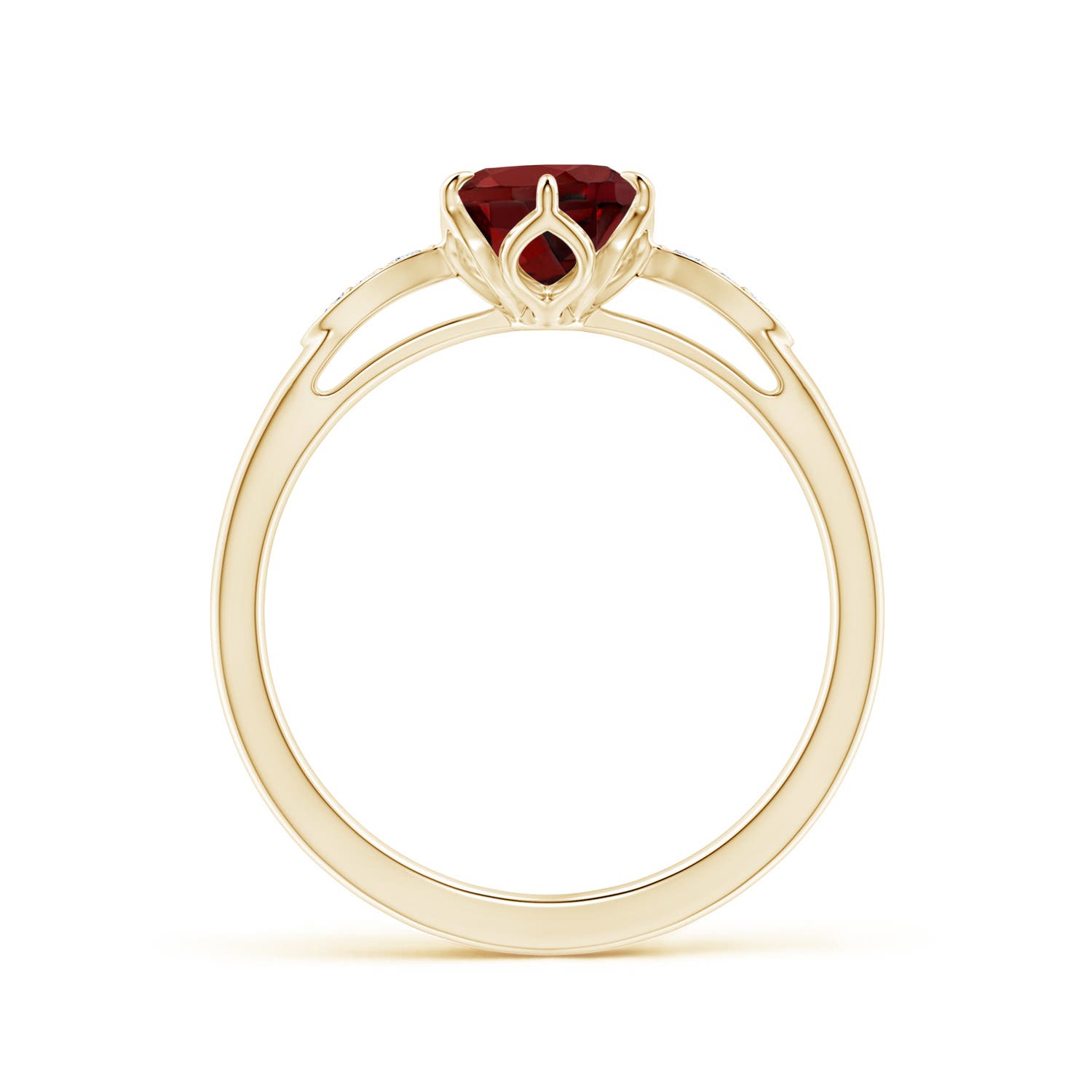 AAAA - Garnet / 1.54 CT / 14 KT Yellow Gold