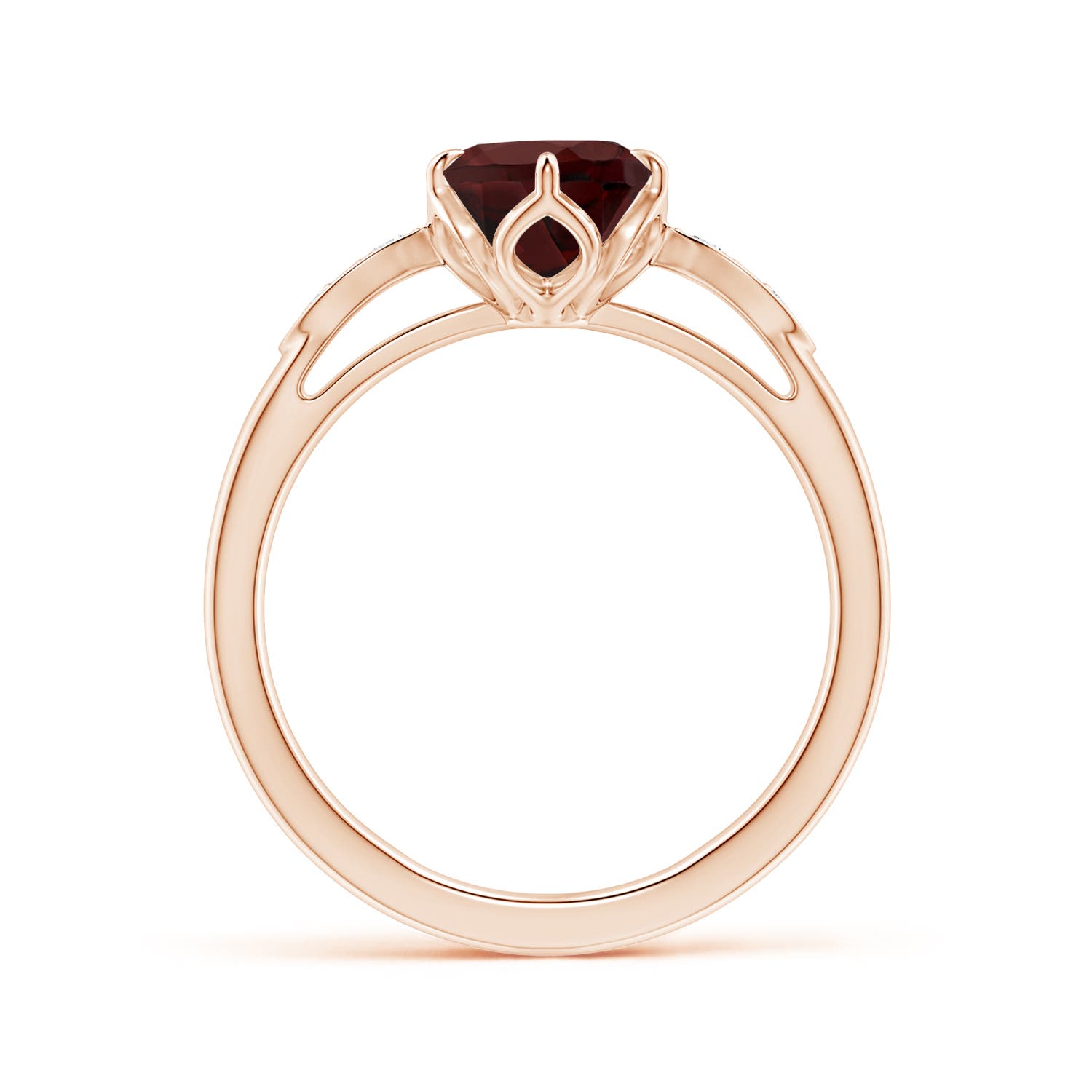 AA - Garnet / 2.11 CT / 14 KT Rose Gold