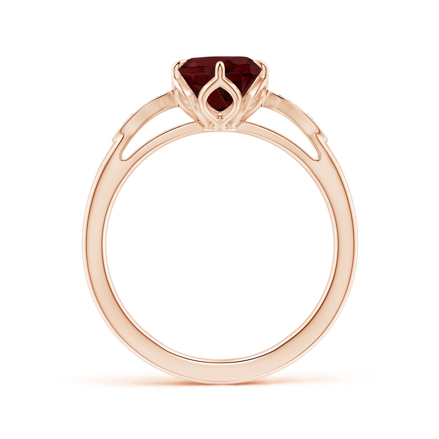 AAA - Garnet / 2.11 CT / 14 KT Rose Gold