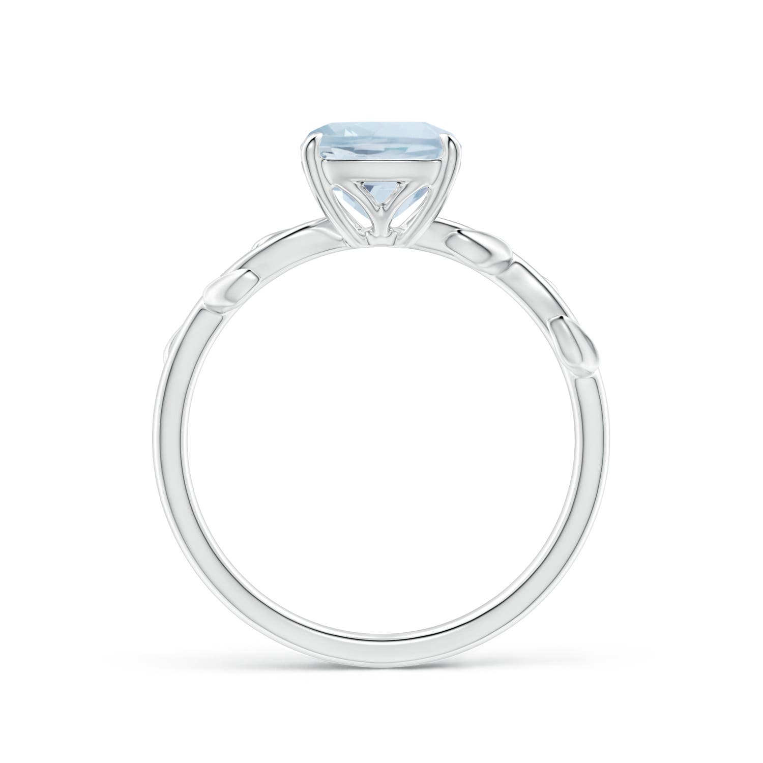 A - Aquamarine / 1.4 CT / 14 KT White Gold