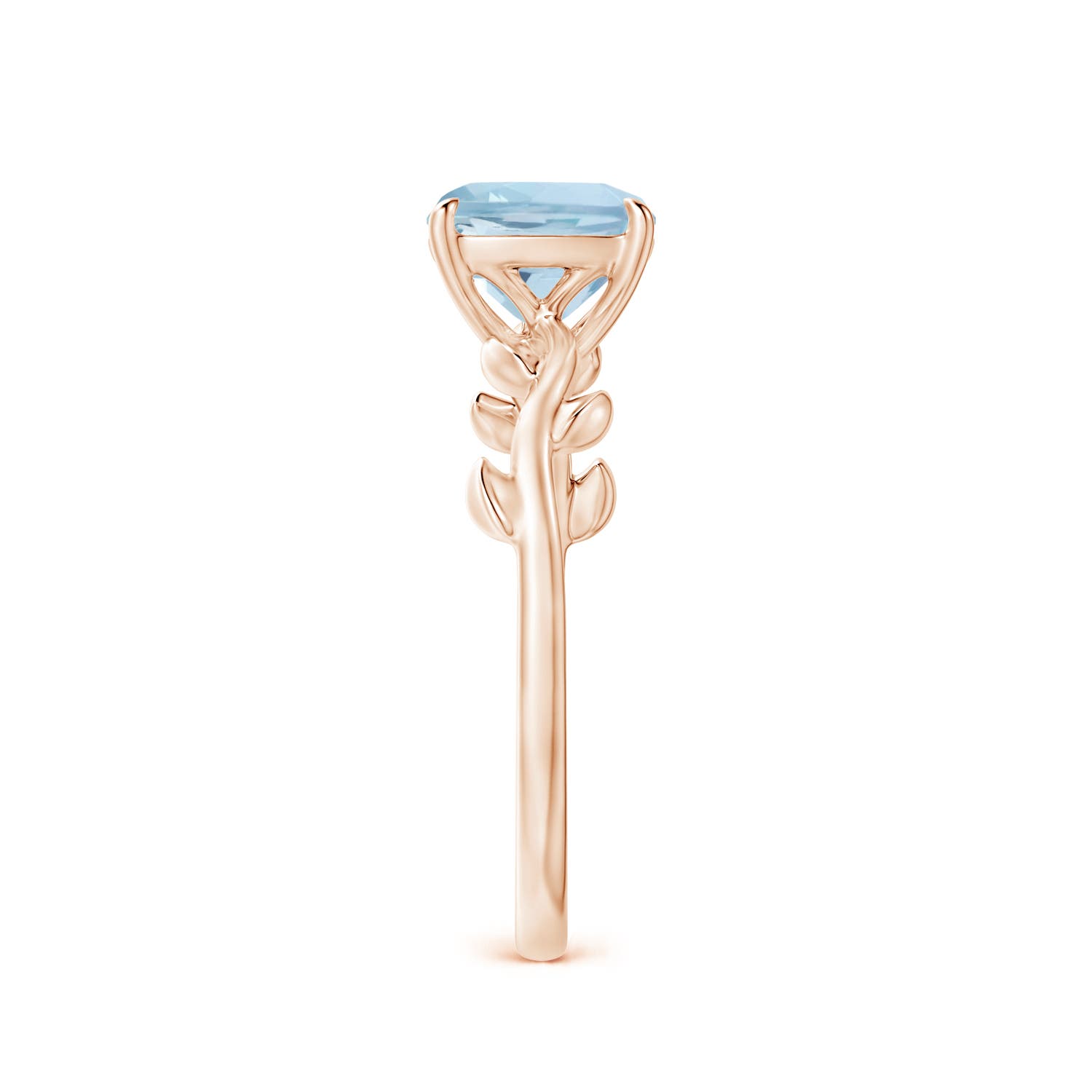 AA - Aquamarine / 1.4 CT / 14 KT Rose Gold