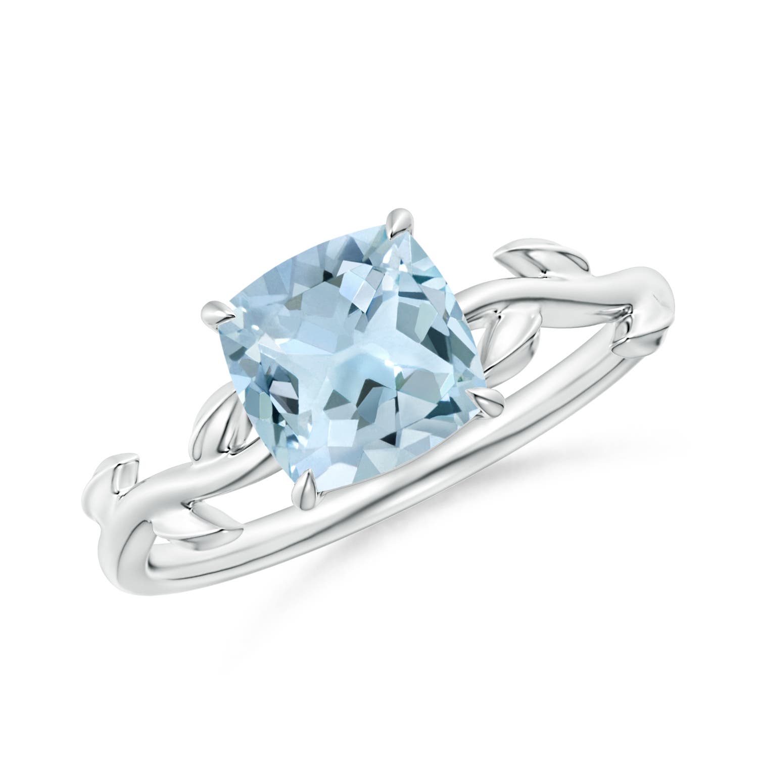 AA - Aquamarine / 1.4 CT / 14 KT White Gold