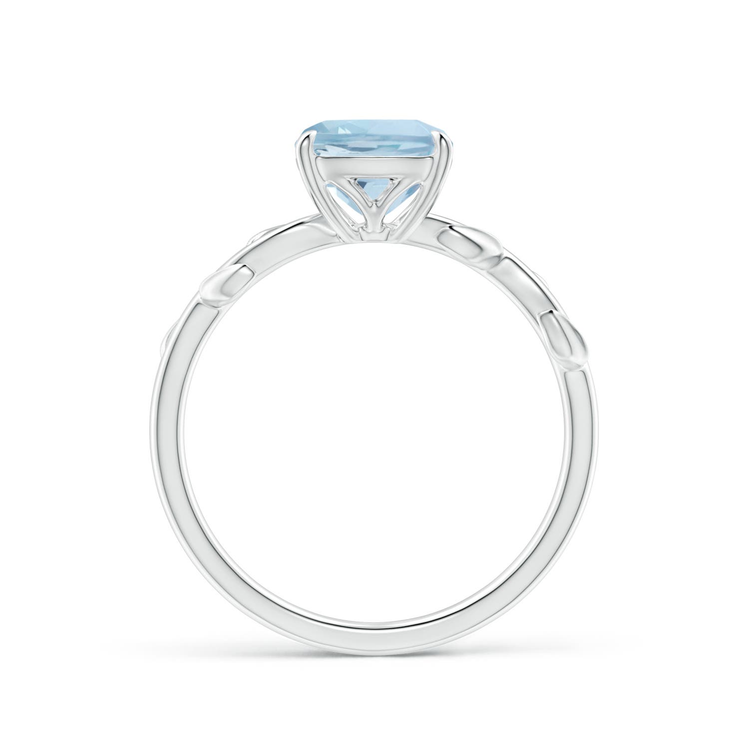 AA - Aquamarine / 1.4 CT / 14 KT White Gold