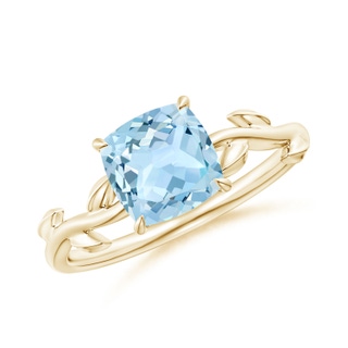 Cushion AAA Aquamarine