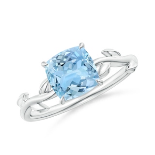 Cushion AAAA Aquamarine
