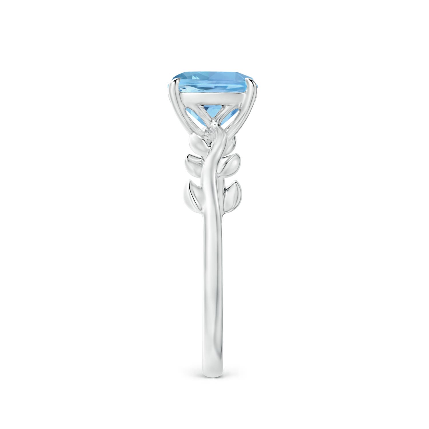 AAAA - Aquamarine / 1.4 CT / 14 KT White Gold