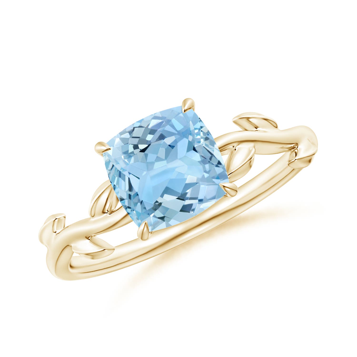 AAAA - Aquamarine / 1.4 CT / 14 KT Yellow Gold