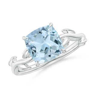 Cushion AA Aquamarine