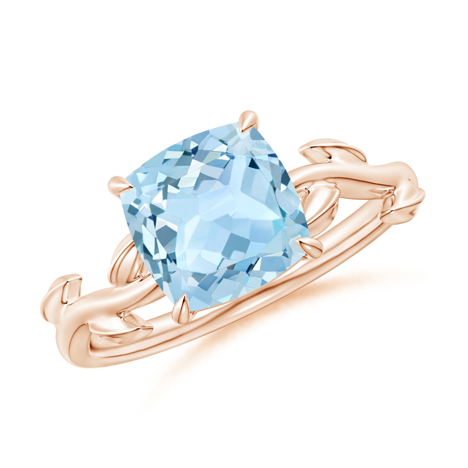 AAA - Aquamarine / 1.95 CT / 14 KT Rose Gold