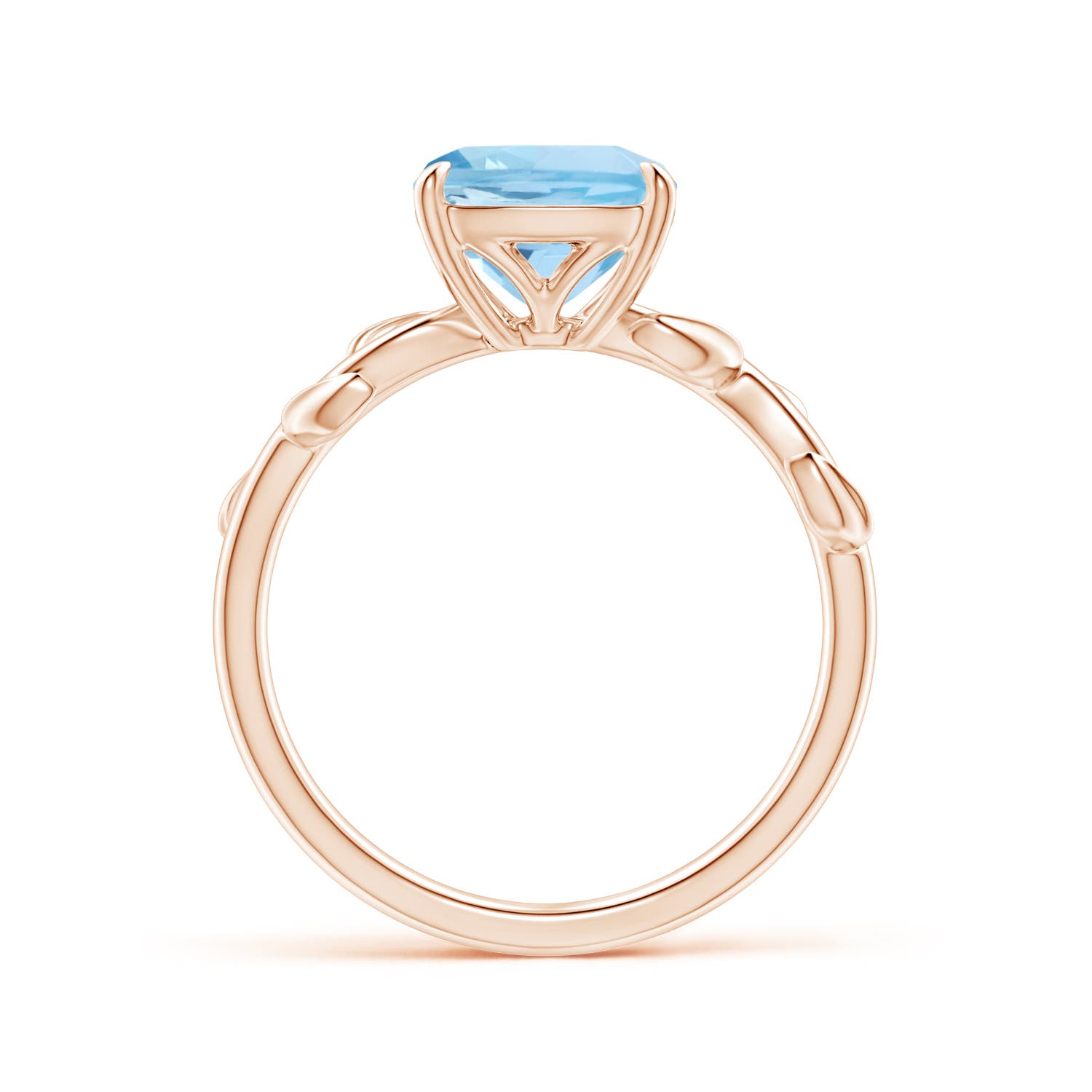 AAA - Aquamarine / 1.95 CT / 14 KT Rose Gold