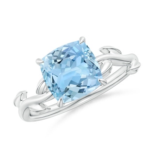 Cushion AAAA Aquamarine