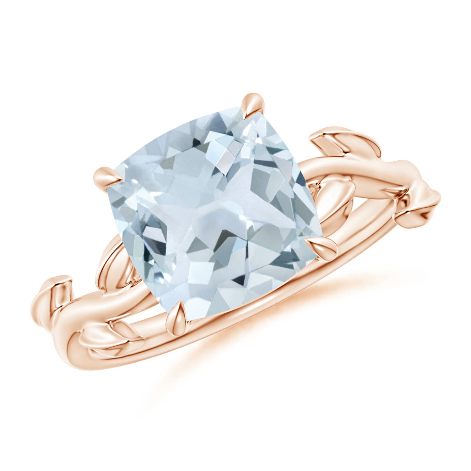 A - Aquamarine / 2.7 CT / 14 KT Rose Gold