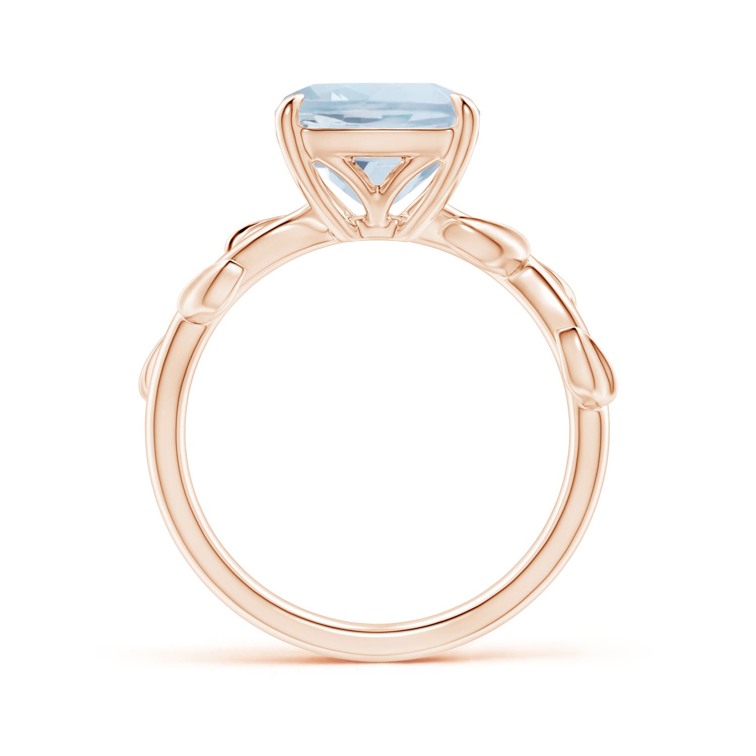 A - Aquamarine / 2.7 CT / 14 KT Rose Gold