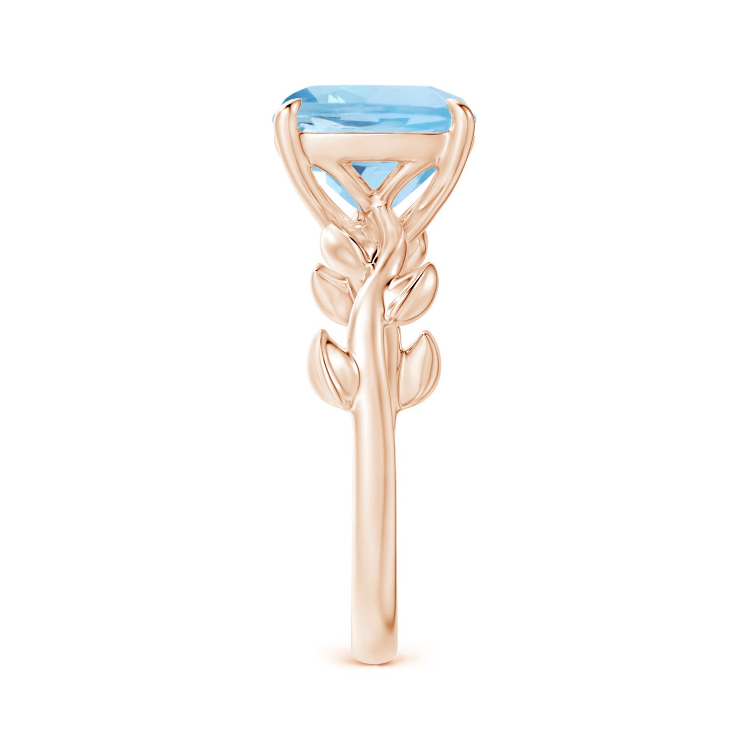 AAA - Aquamarine / 2.7 CT / 14 KT Rose Gold