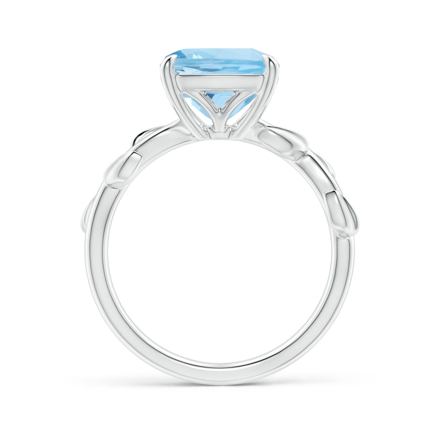 AAA - Aquamarine / 2.7 CT / 14 KT White Gold