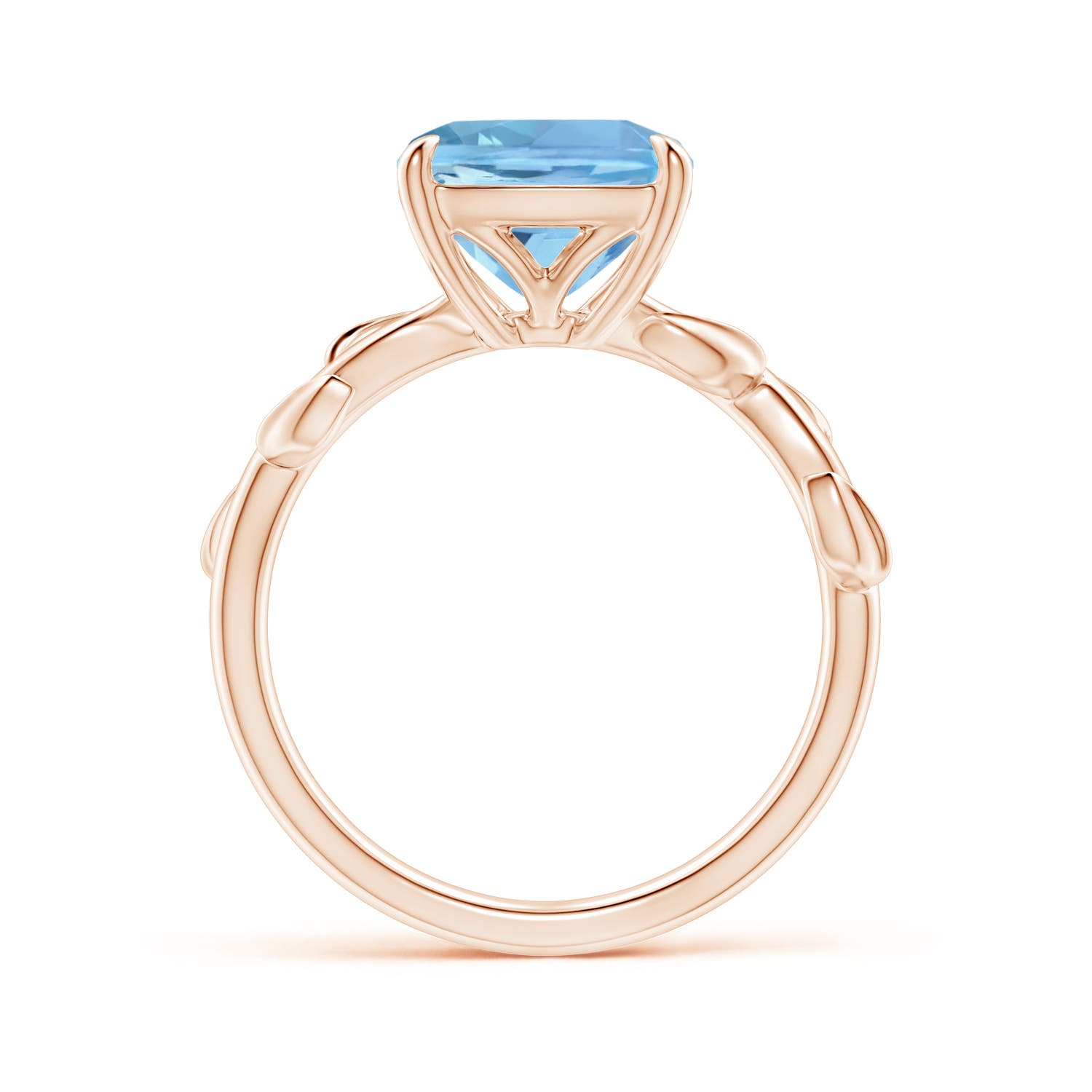 AAAA - Aquamarine / 2.7 CT / 14 KT Rose Gold