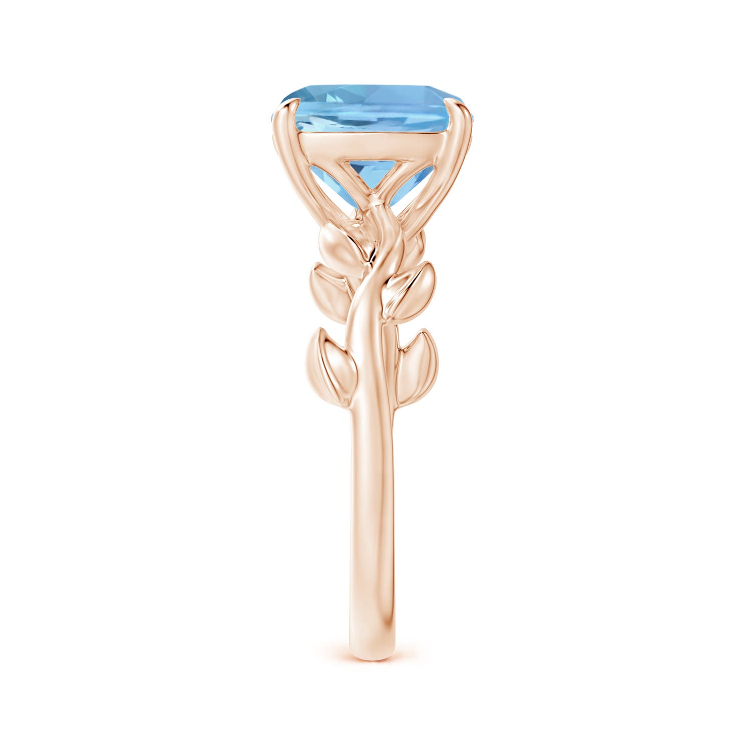 AAAA - Aquamarine / 2.7 CT / 14 KT Rose Gold