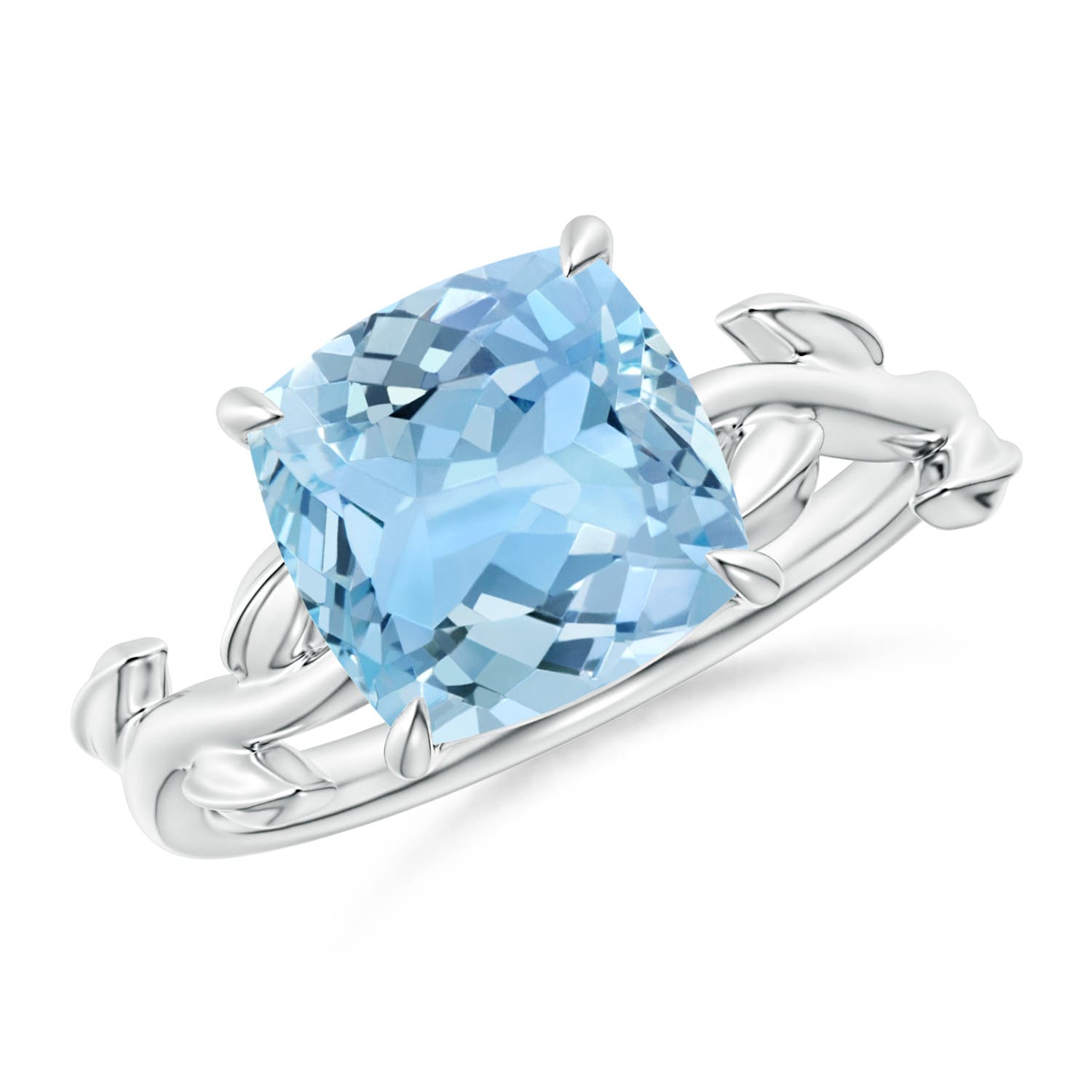 AAAA - Aquamarine / 2.7 CT / 14 KT White Gold