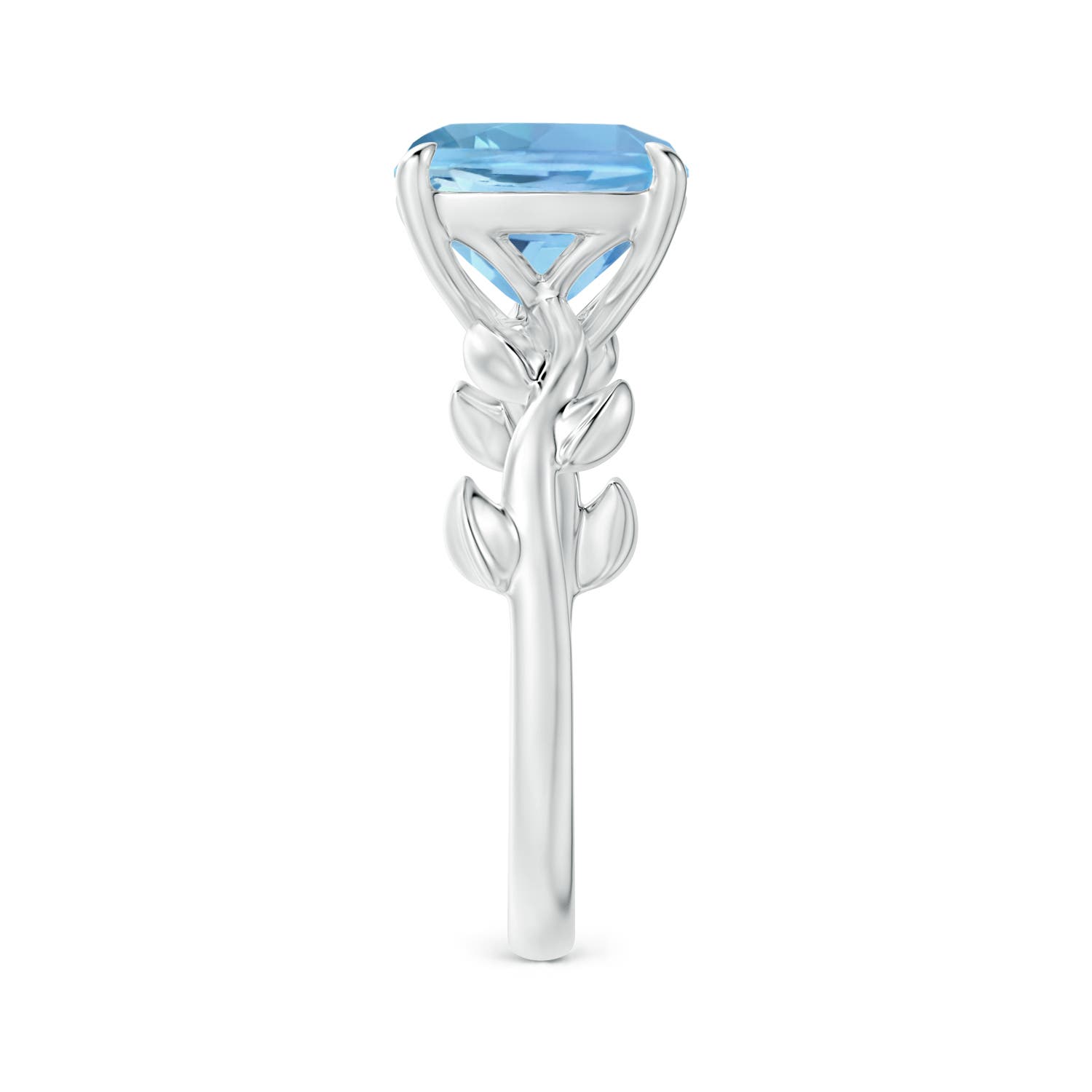 AAAA - Aquamarine / 2.7 CT / 14 KT White Gold