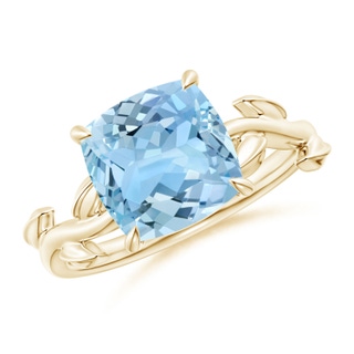 Cushion AAAA Aquamarine