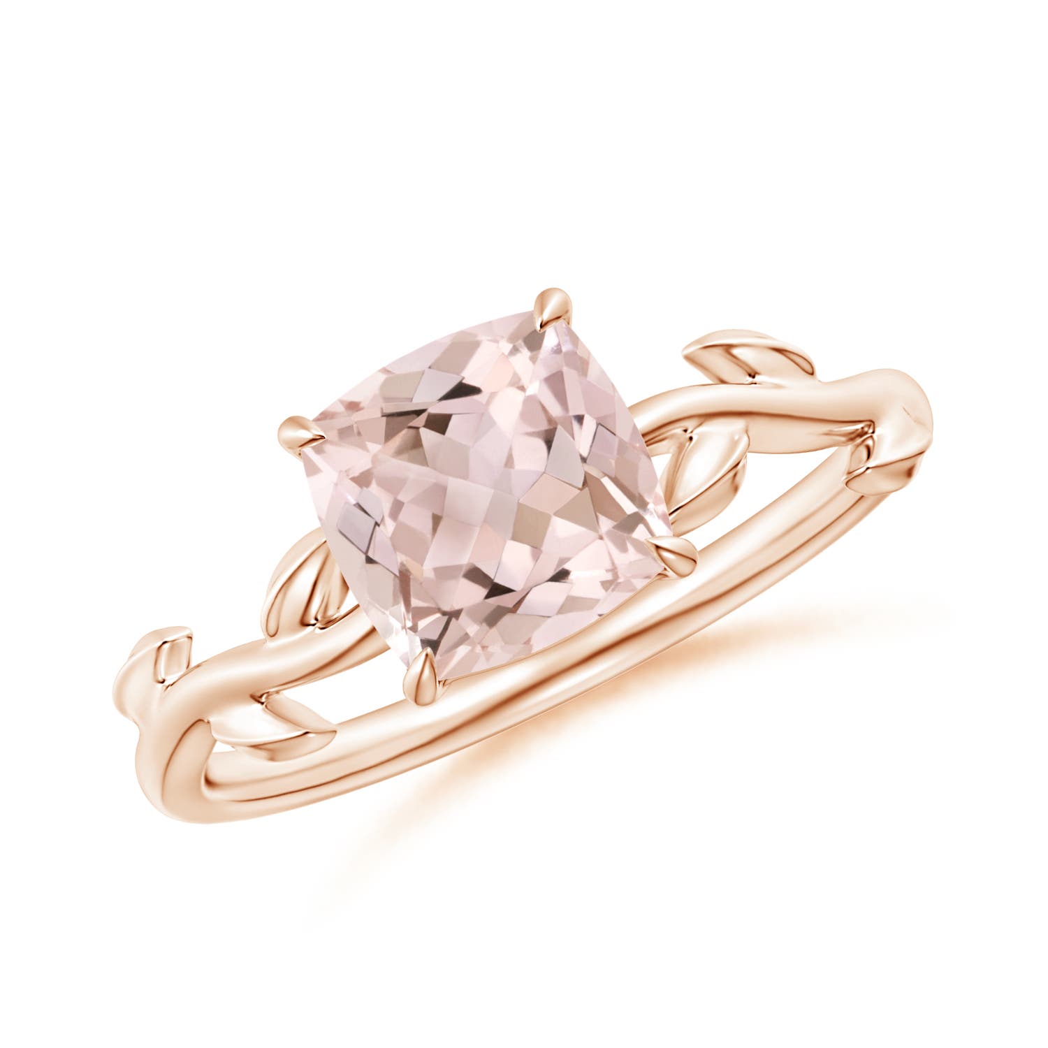 A - Morganite / 1.2 CT / 14 KT Rose Gold