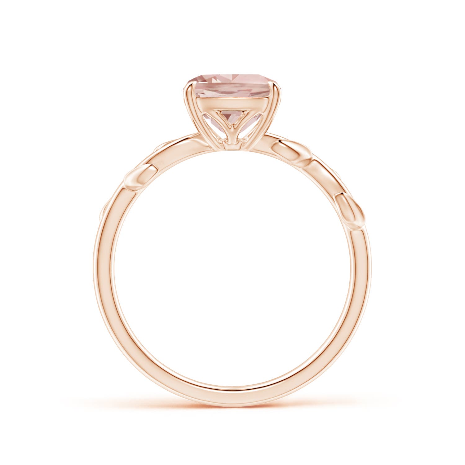 AA - Morganite / 1.2 CT / 14 KT Rose Gold