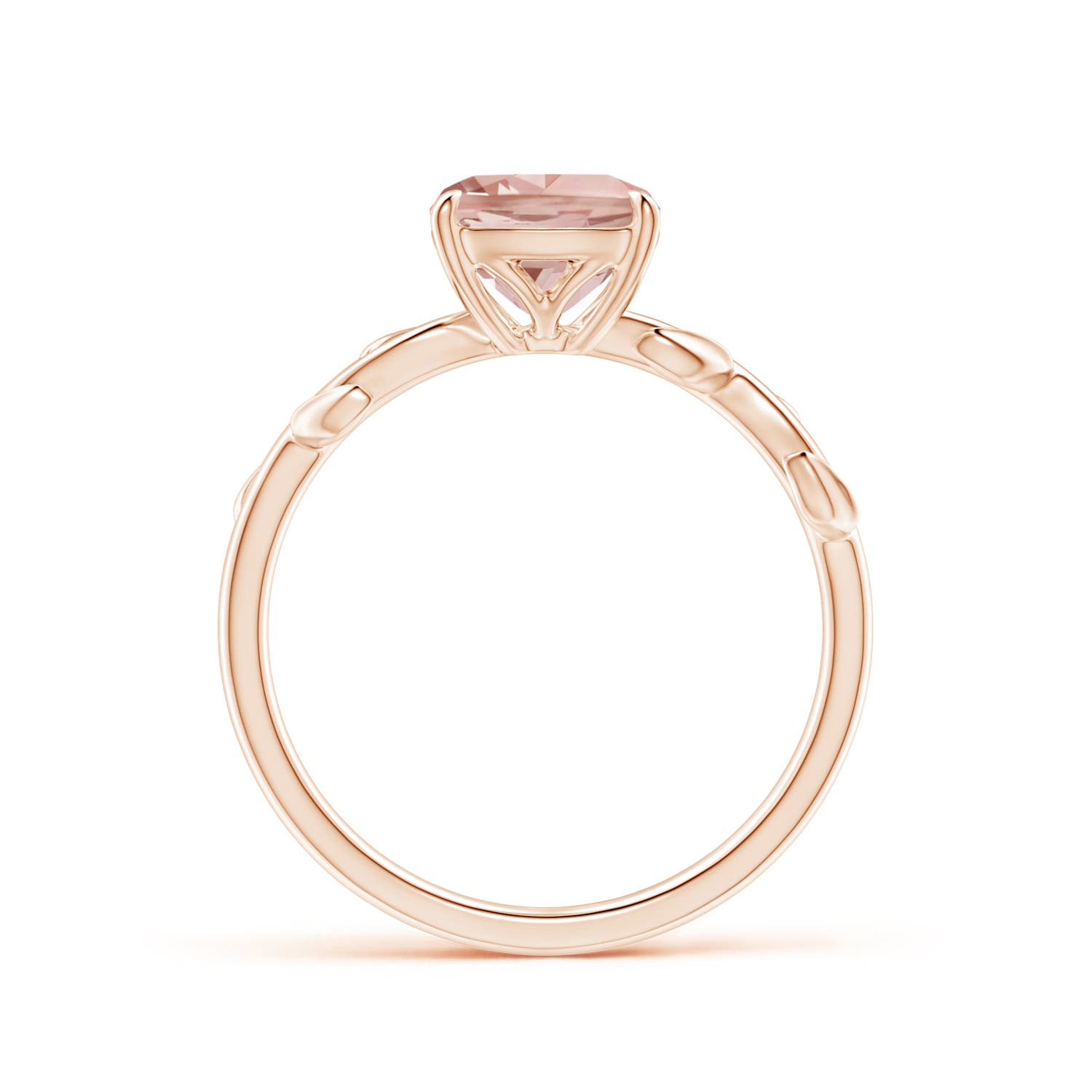 AAA - Morganite / 1.2 CT / 14 KT Rose Gold