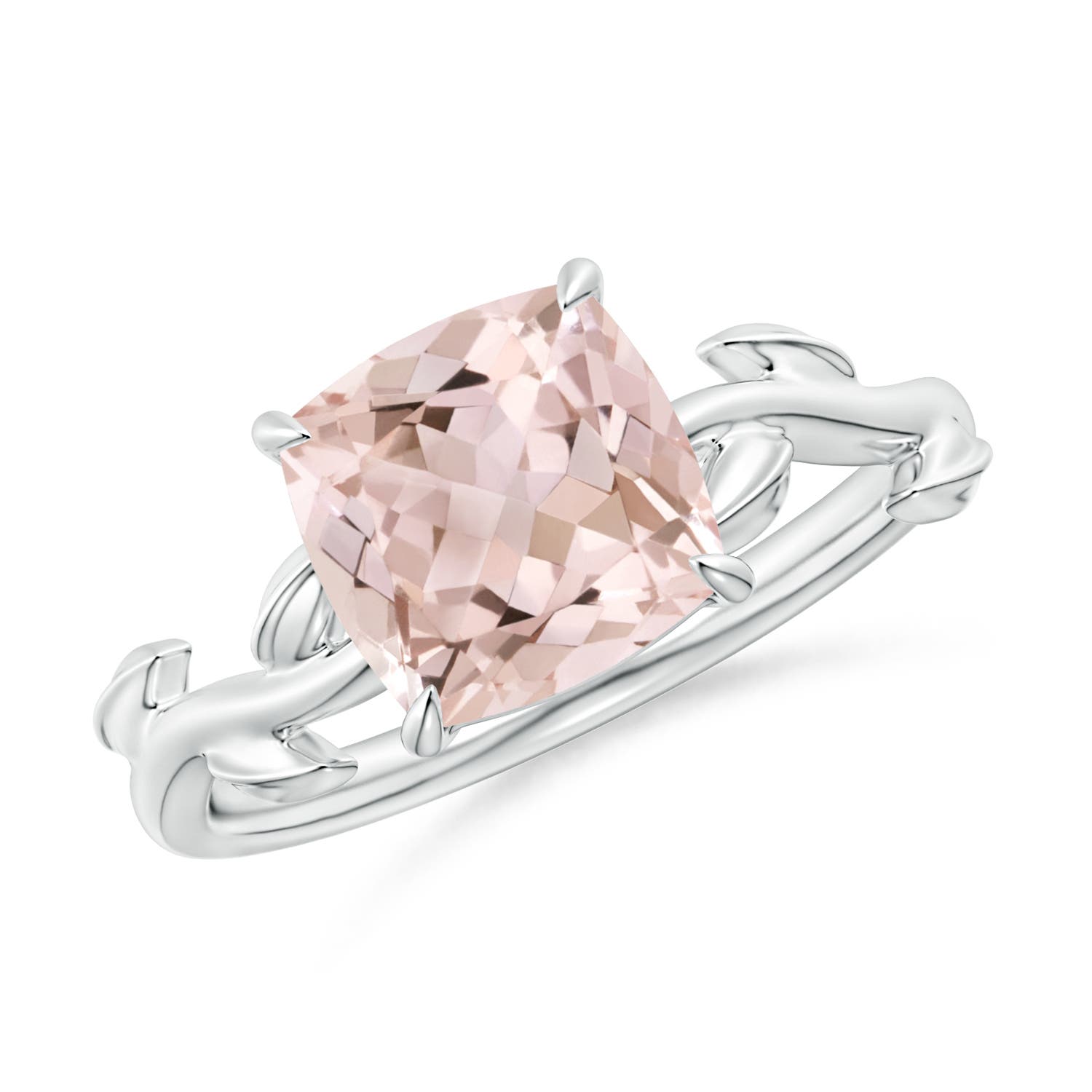 A - Morganite / 1.8 CT / 14 KT White Gold