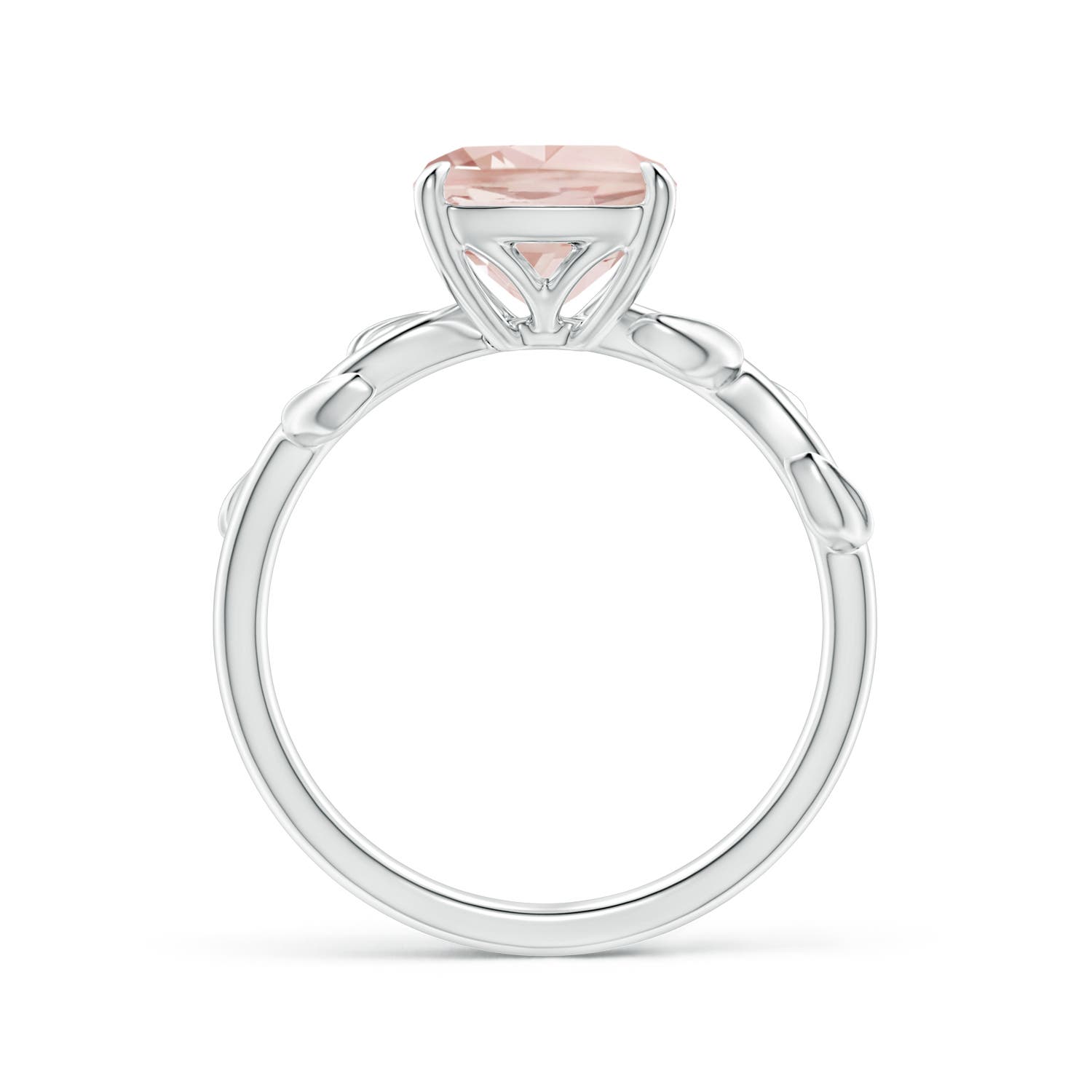 A - Morganite / 1.8 CT / 14 KT White Gold