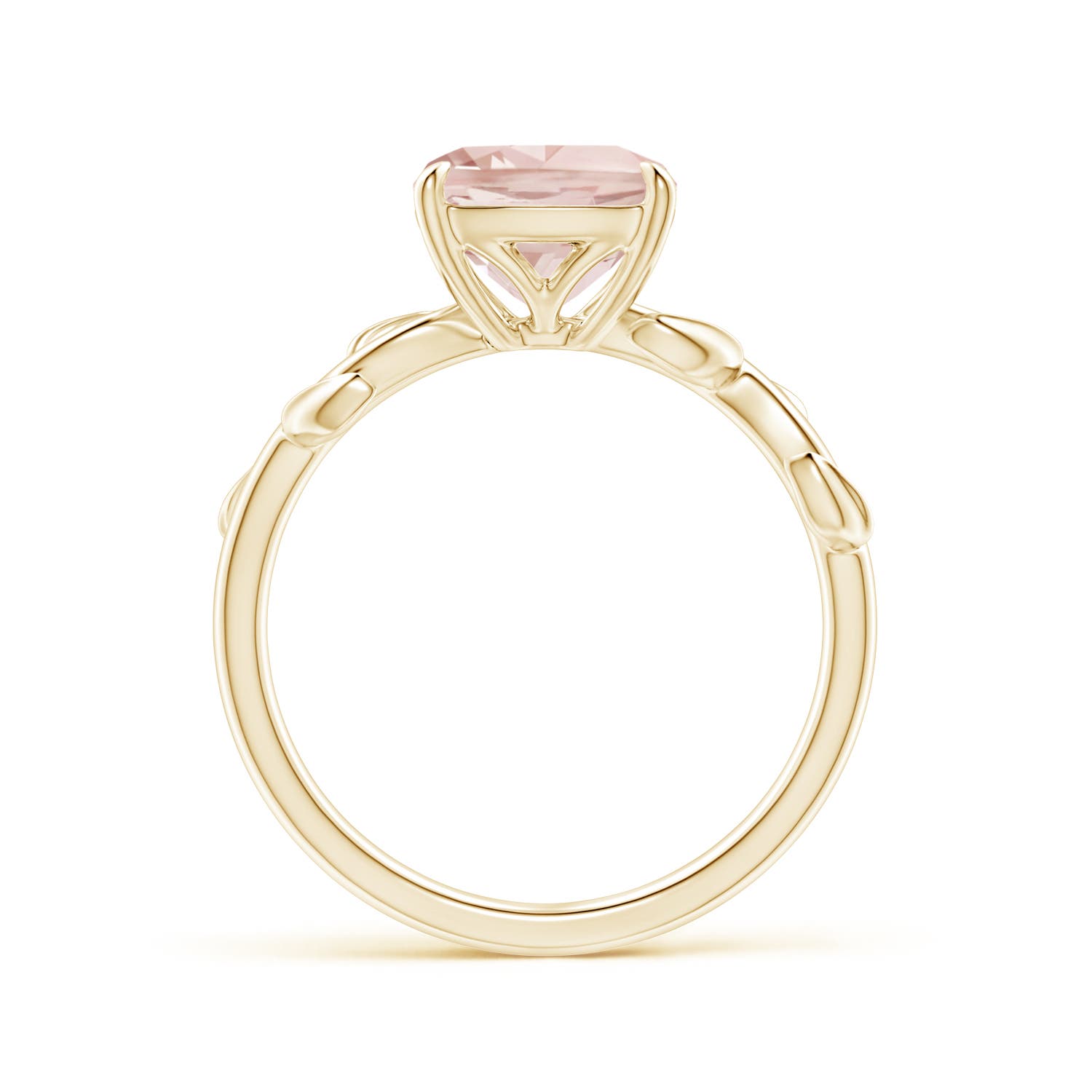 A - Morganite / 1.8 CT / 14 KT Yellow Gold