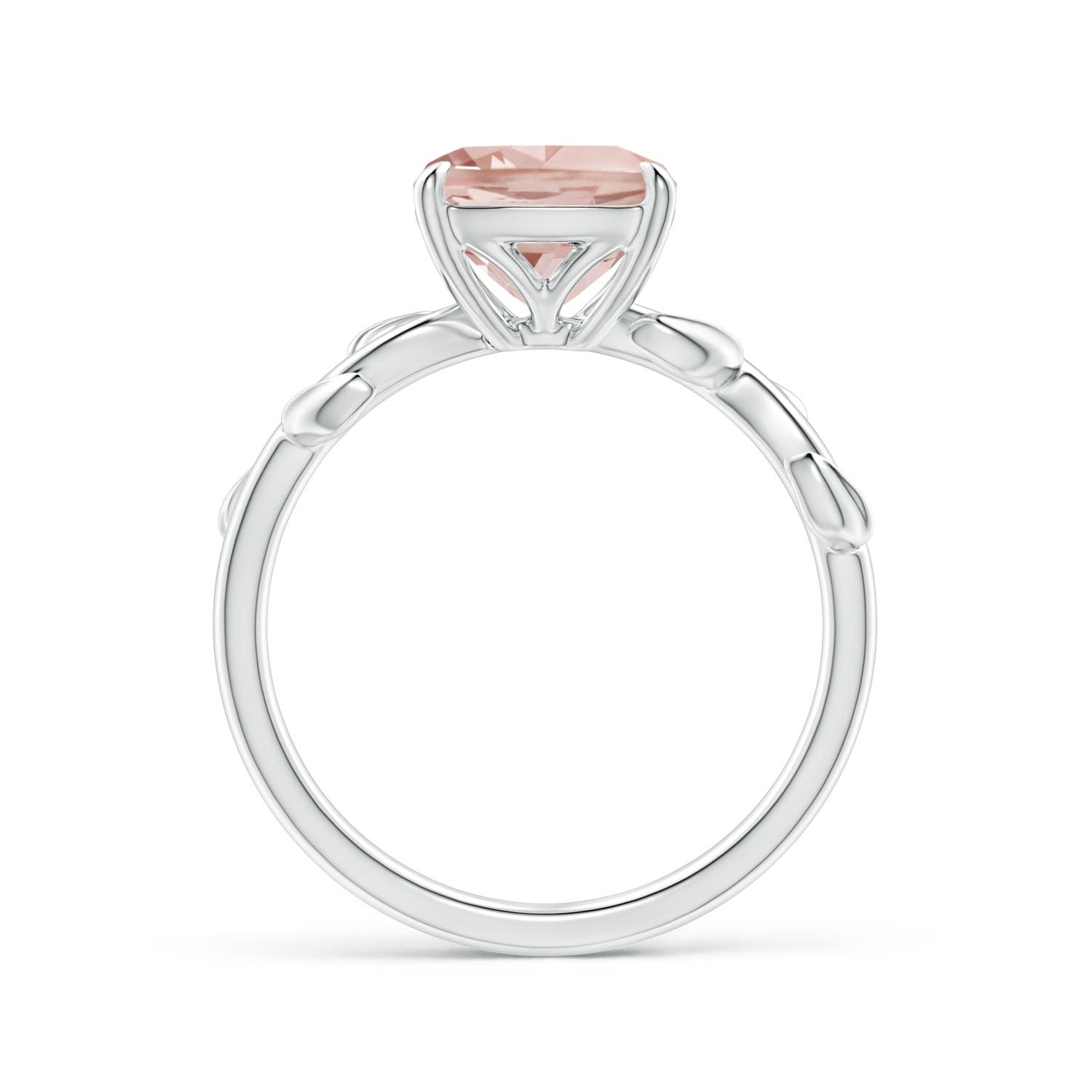 AA - Morganite / 1.8 CT / 14 KT White Gold