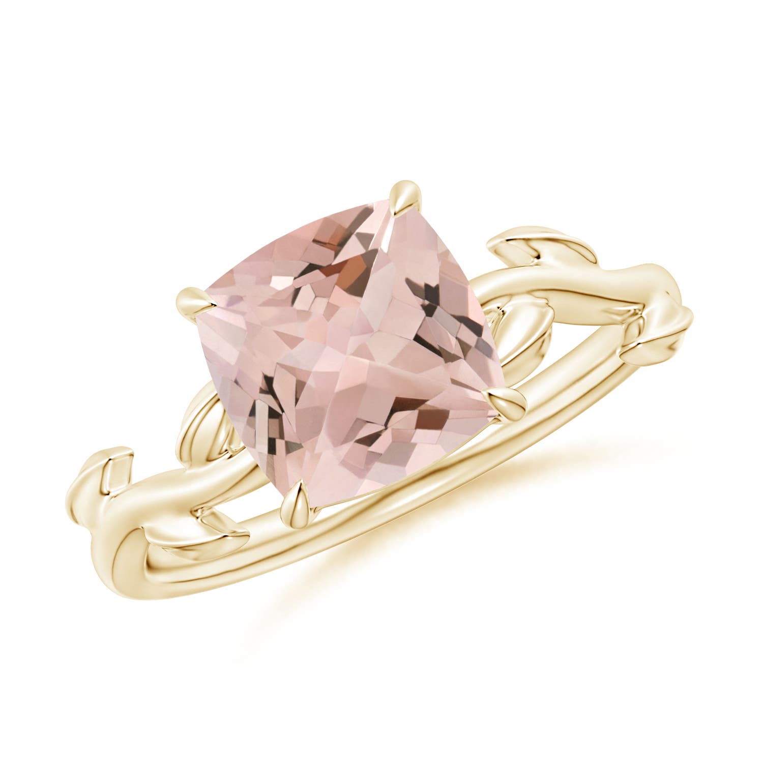 AA - Morganite / 1.8 CT / 14 KT Yellow Gold