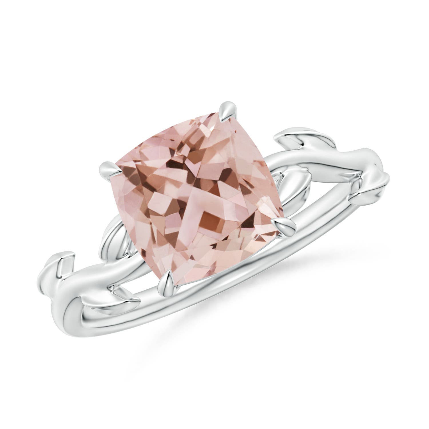 AAA - Morganite / 1.8 CT / 14 KT White Gold