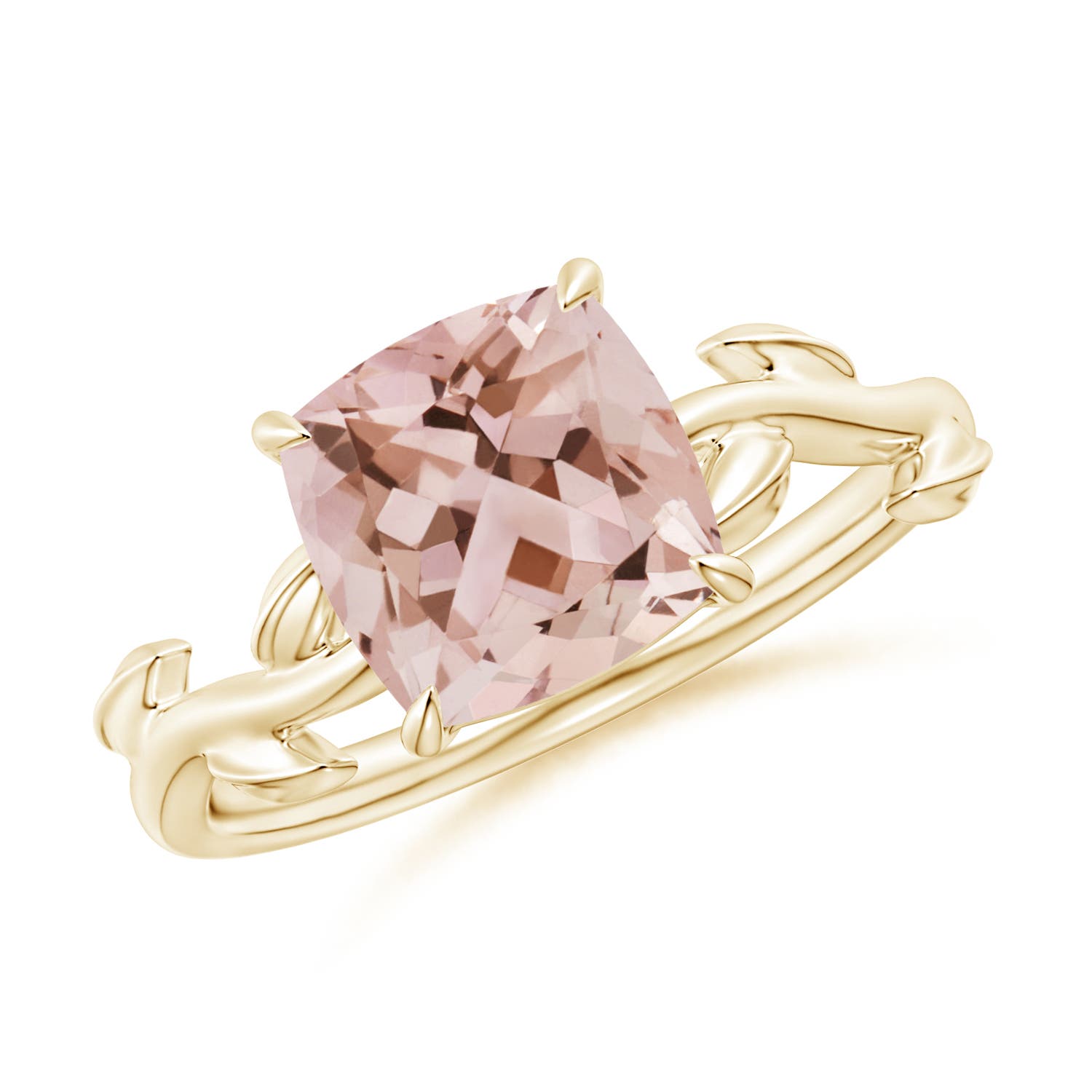 AAA - Morganite / 1.8 CT / 14 KT Yellow Gold