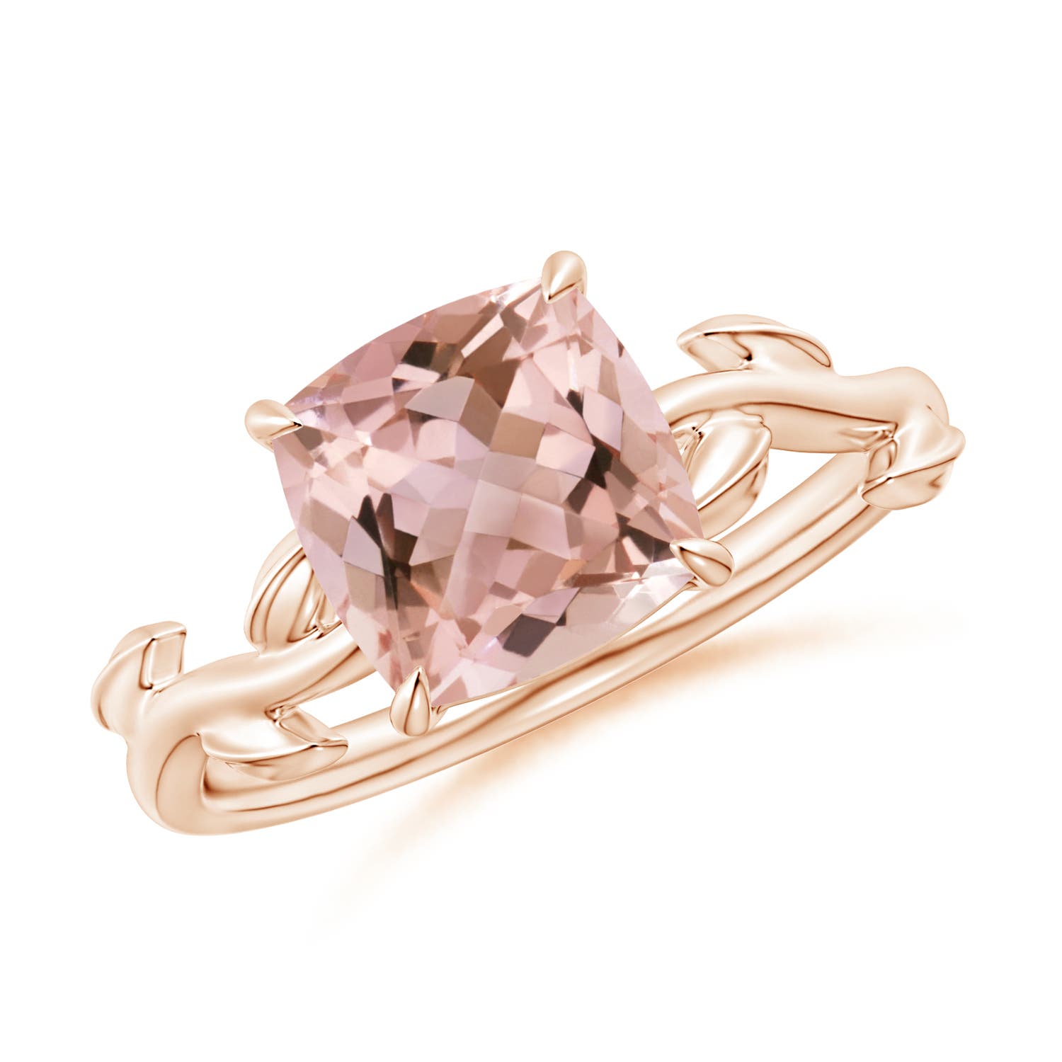 AAAA - Morganite / 1.8 CT / 14 KT Rose Gold