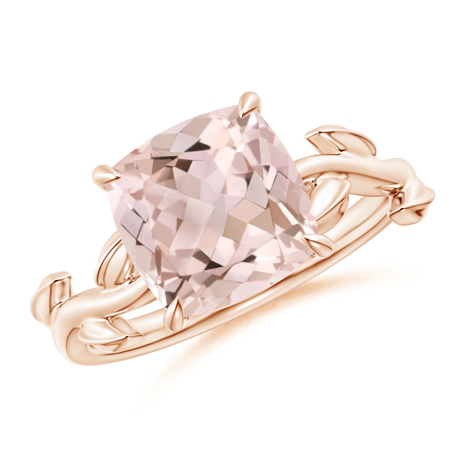 A - Morganite / 2.7 CT / 14 KT Rose Gold