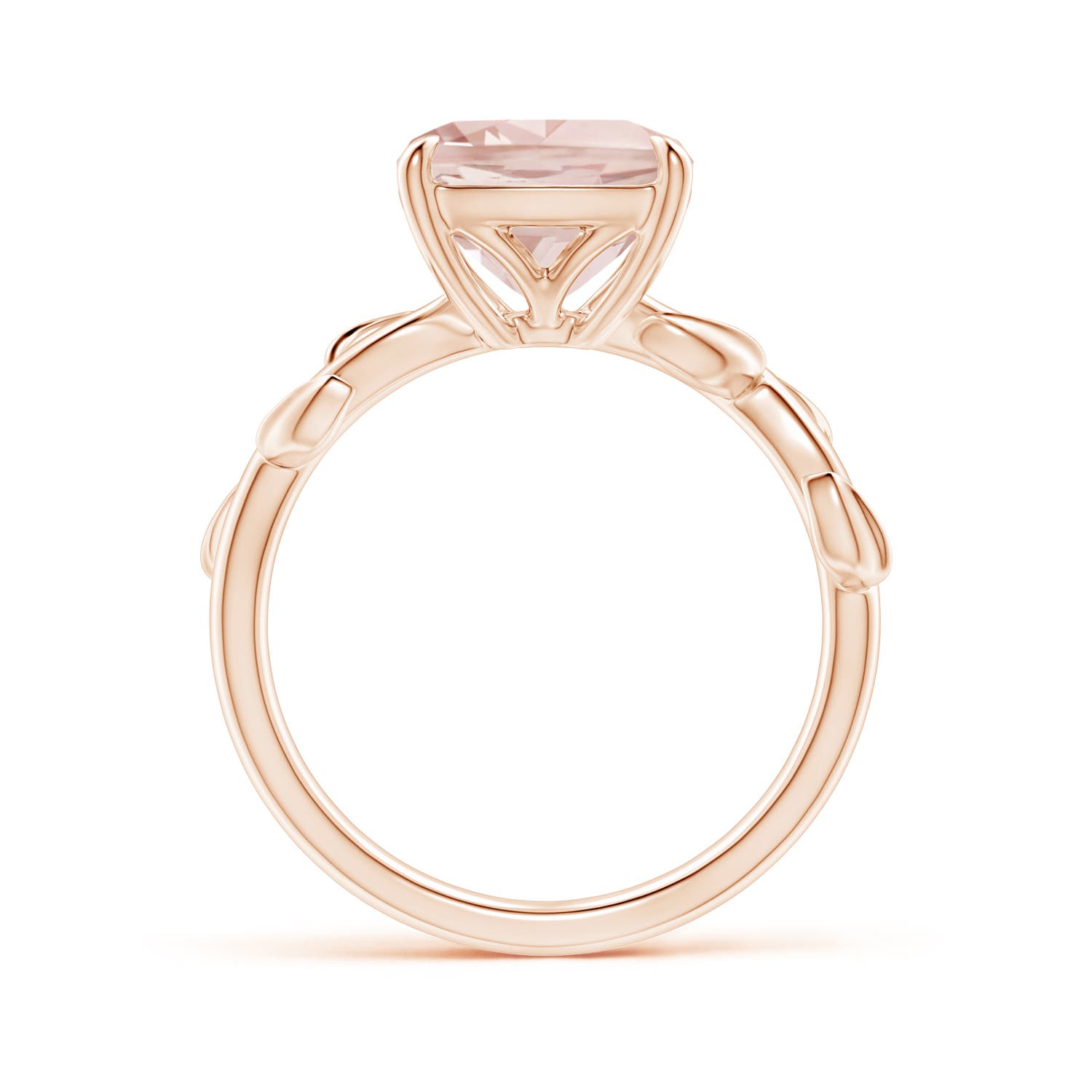 A - Morganite / 2.7 CT / 14 KT Rose Gold