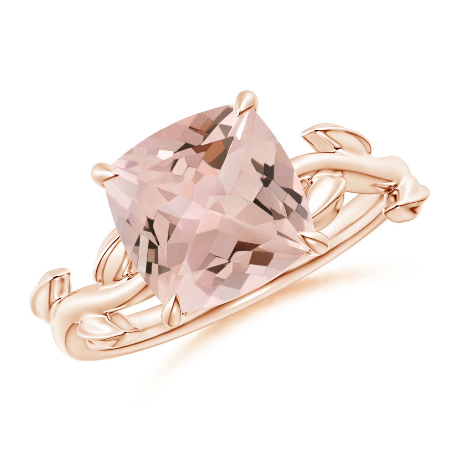 AA - Morganite / 2.7 CT / 14 KT Rose Gold