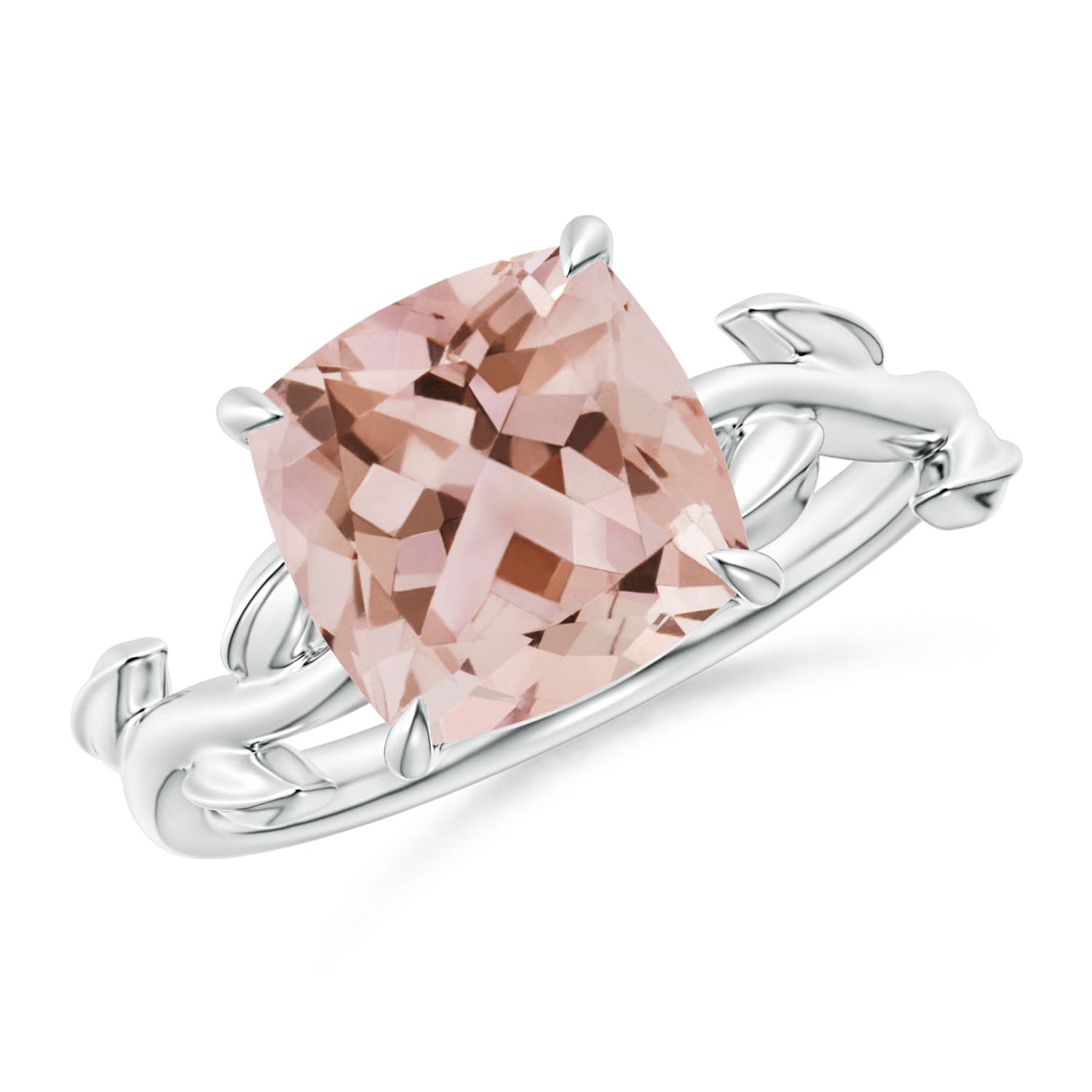 AAA - Morganite / 2.7 CT / 14 KT White Gold