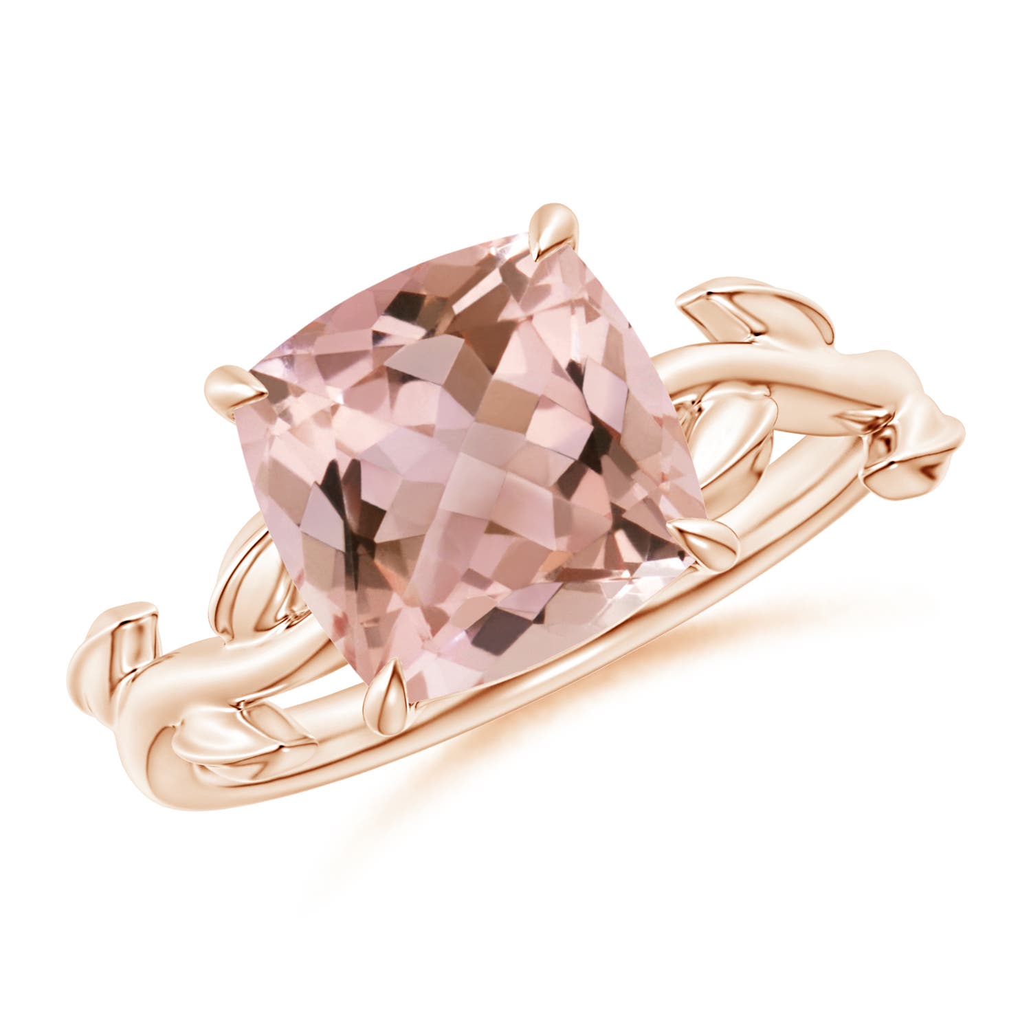 AAAA - Morganite / 2.7 CT / 14 KT Rose Gold