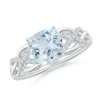 Cushion A Aquamarine