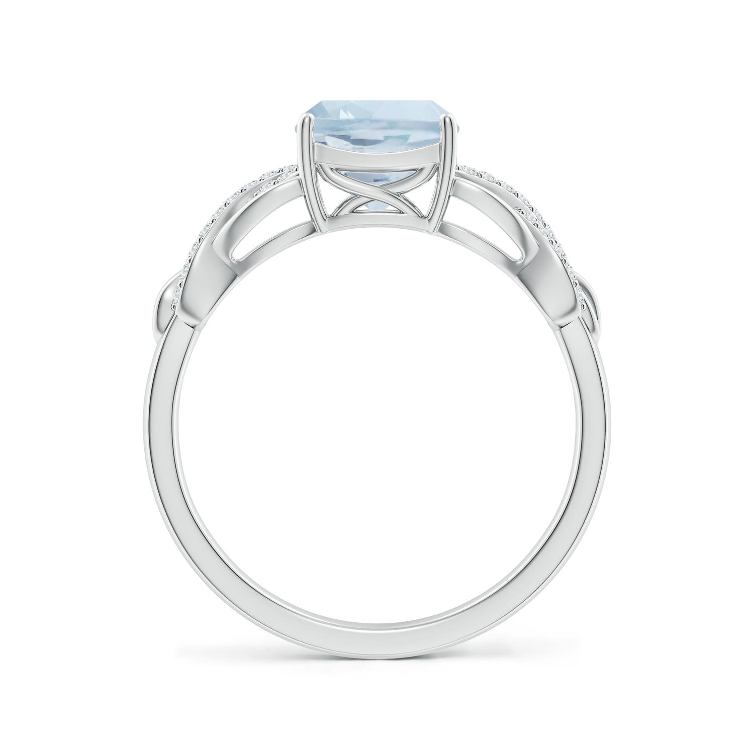 A - Aquamarine / 1.51 CT / 14 KT White Gold