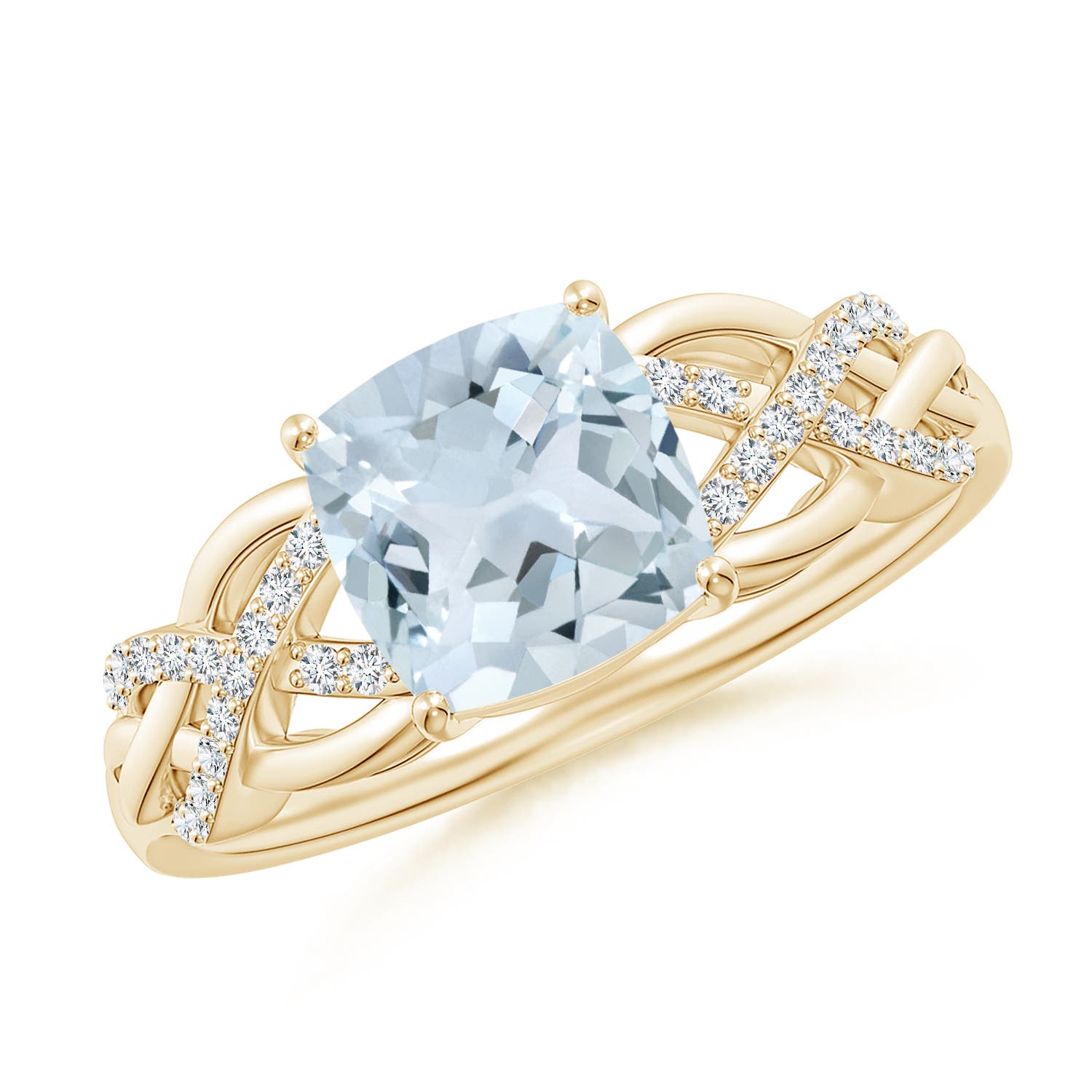 A - Aquamarine / 1.51 CT / 14 KT Yellow Gold