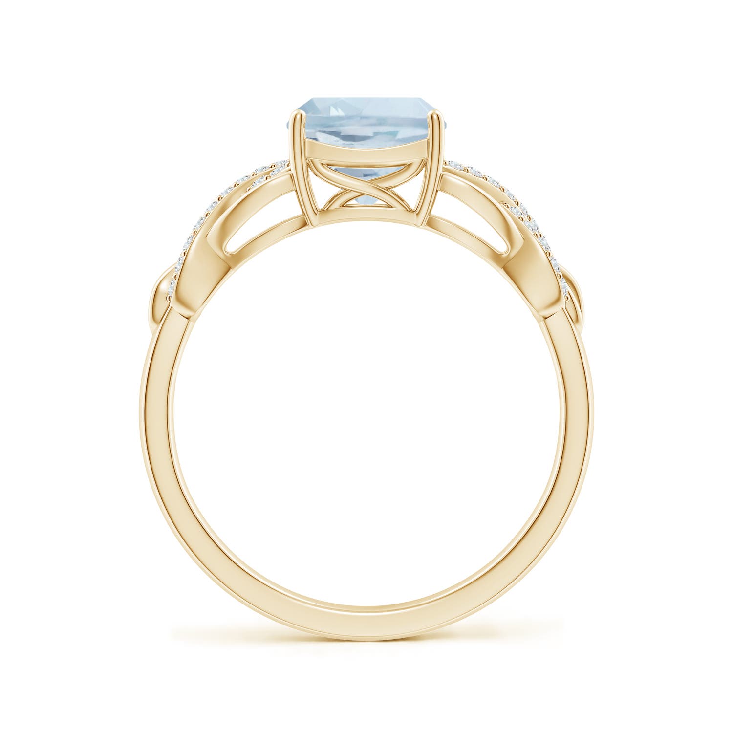 A - Aquamarine / 1.51 CT / 14 KT Yellow Gold