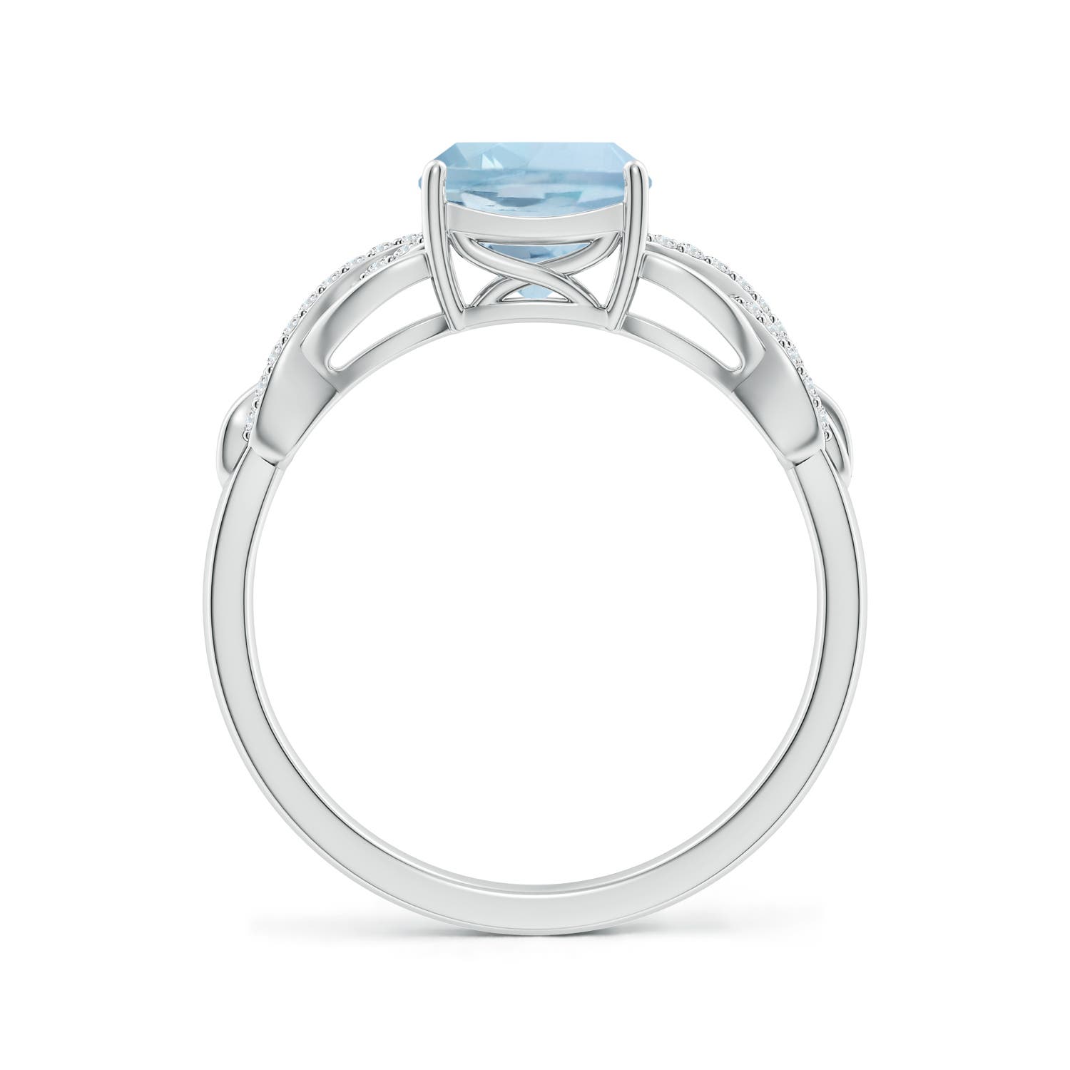 AA - Aquamarine / 1.51 CT / 14 KT White Gold