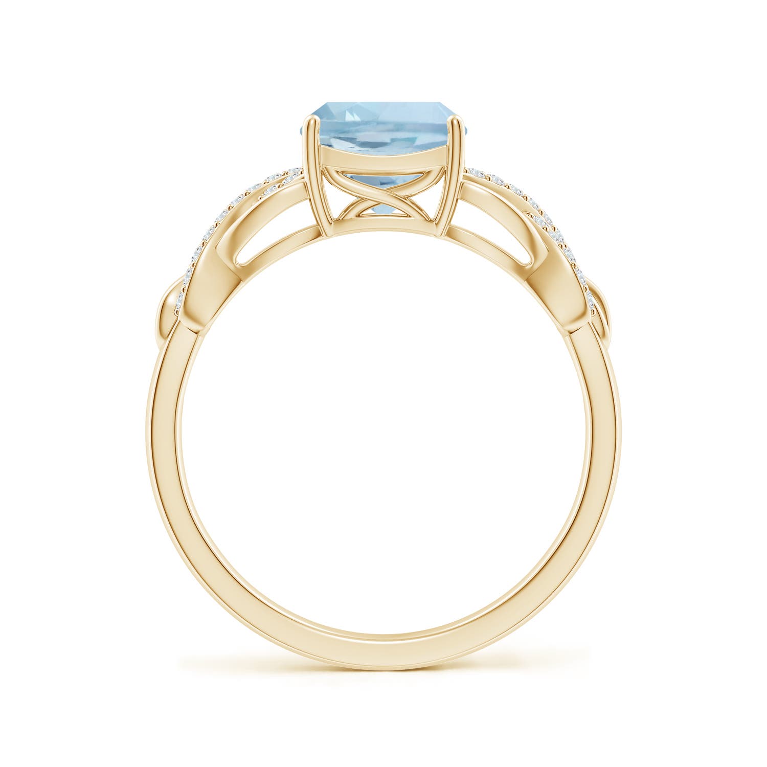 AA - Aquamarine / 1.51 CT / 14 KT Yellow Gold