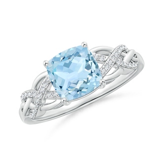 Cushion AAA Aquamarine